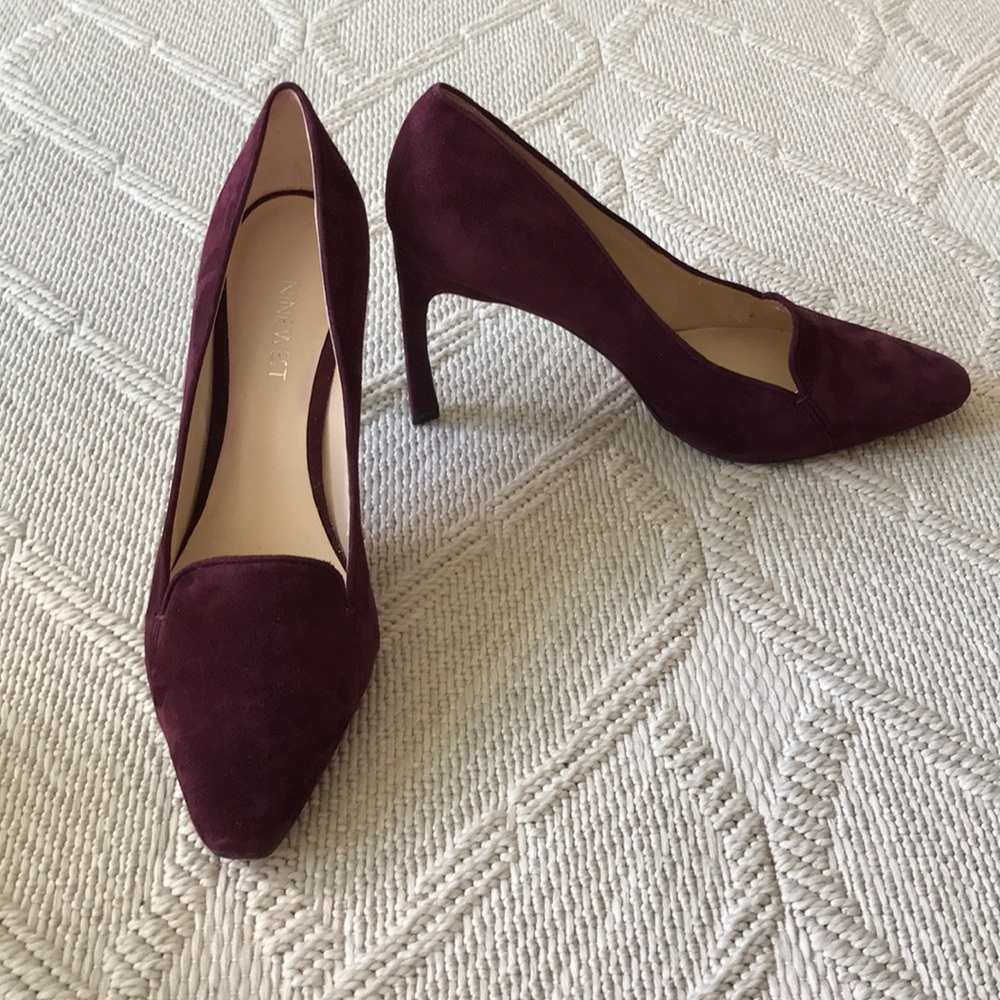 Nine West Marron Suede Pumps